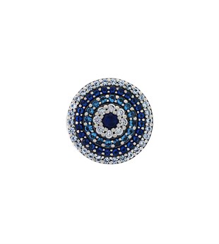 Kadın Nazar Boncuğu Model Gümüş Charm 