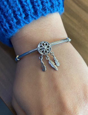 Kadın Rüya Kapanı Model Gümüş Charm