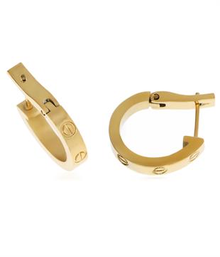 Kadın Sembol Detay Halka Model Çelik Küpe