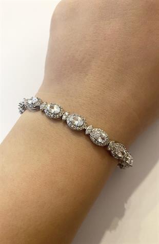 Kadın Şık Tasarım Çelik Bileklik