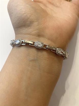 Kadın Şık Tasarım Çelik Bileklik