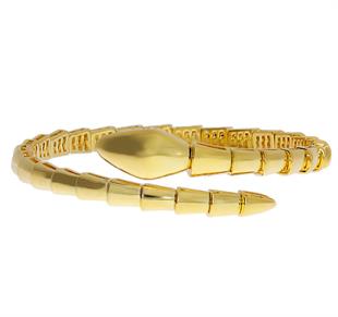 Kadın Yılan Model Sarmal Çelik Bilezik