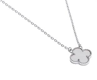 Kadın Yonca Model Çelik Kolye