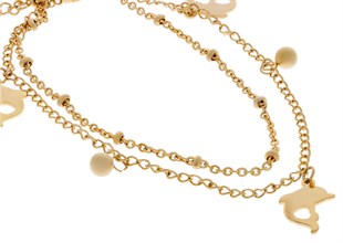 Kadın Yunus Model Çelik Halhal