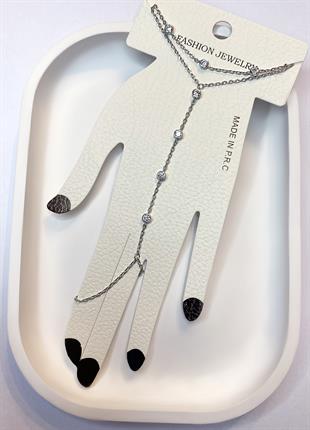 Kadın Yuvarlak Taş Model Çelik Şahmeran 