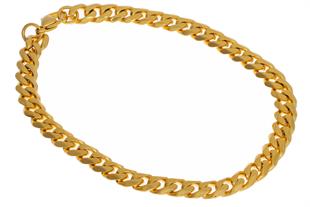 Unisex 6 mm Zincir Çelik Bileklik