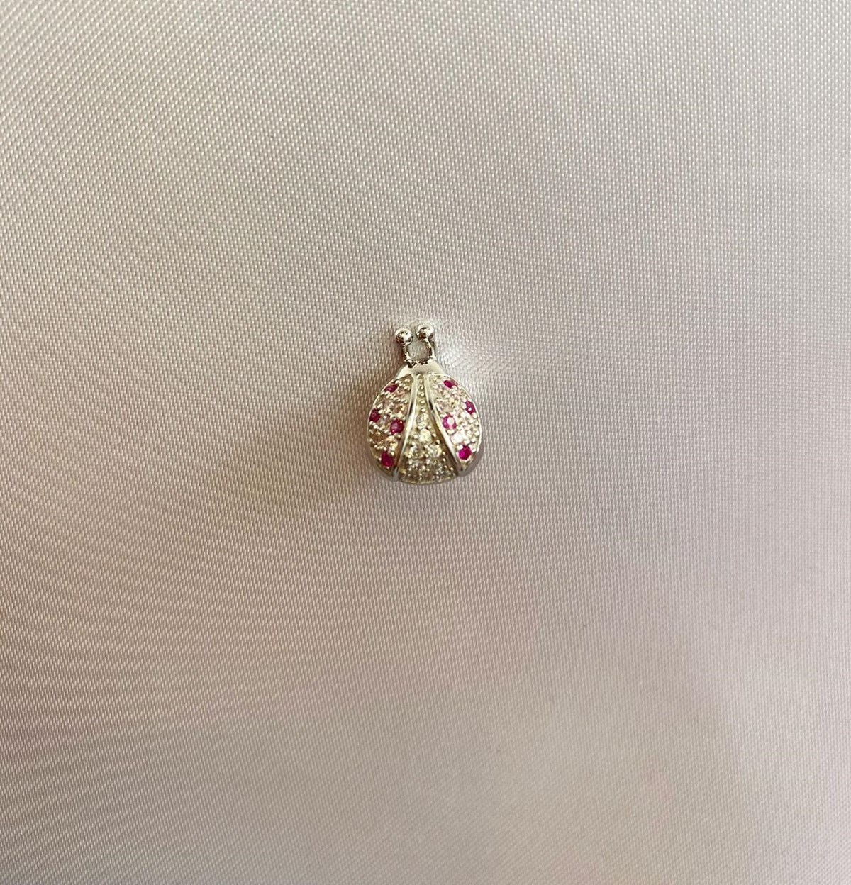 Bayan Gümüş Pandora Bileklik Uyumlu UğurBöceği Model Charm