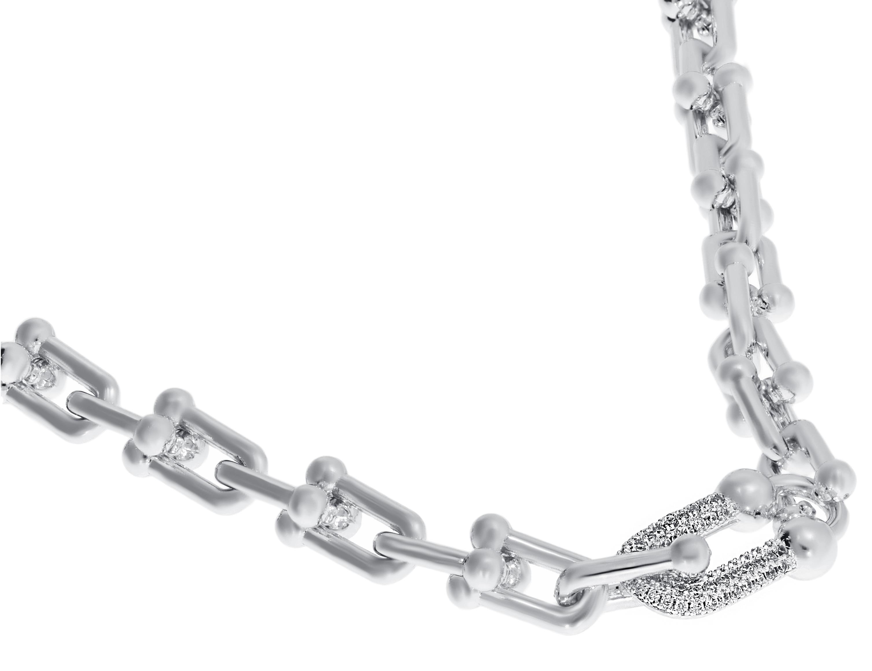 Bayan Taşlı Çelik Halka Detay Kolye