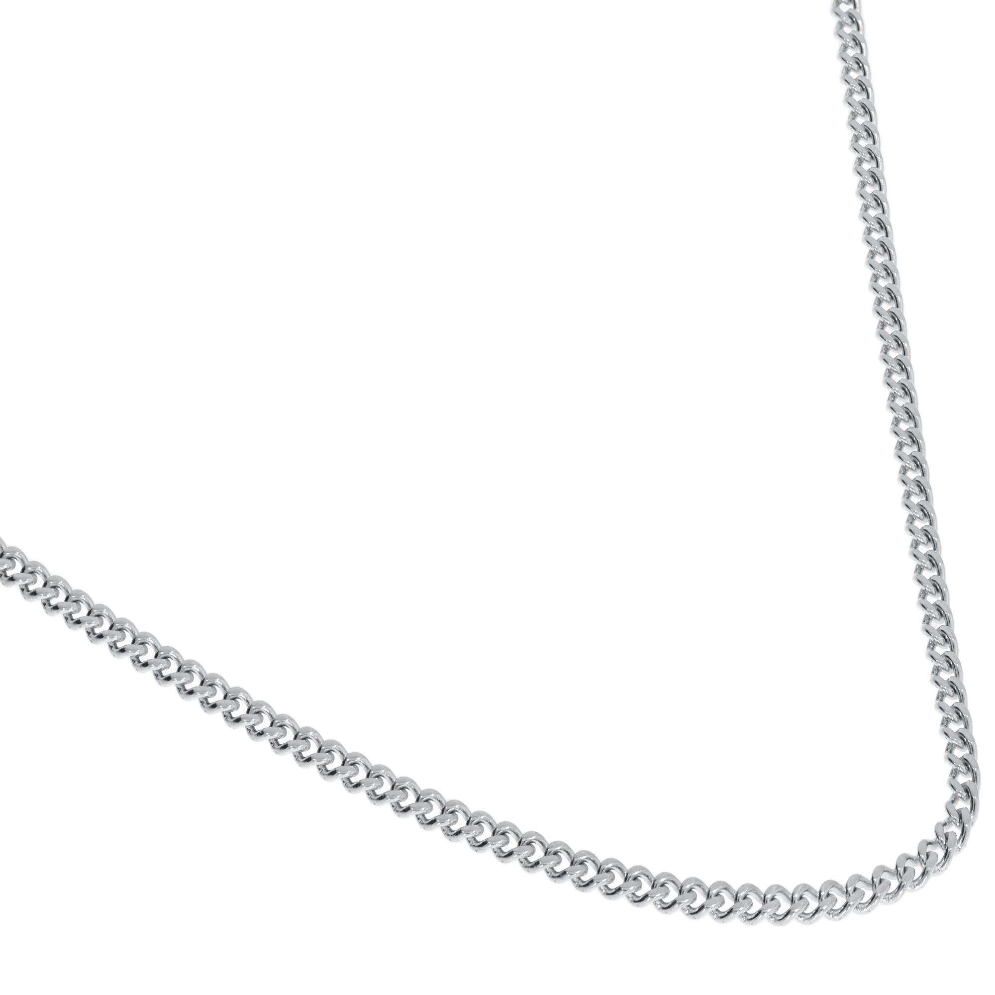 Erkek 2 mm Çelik Zincir Kolye