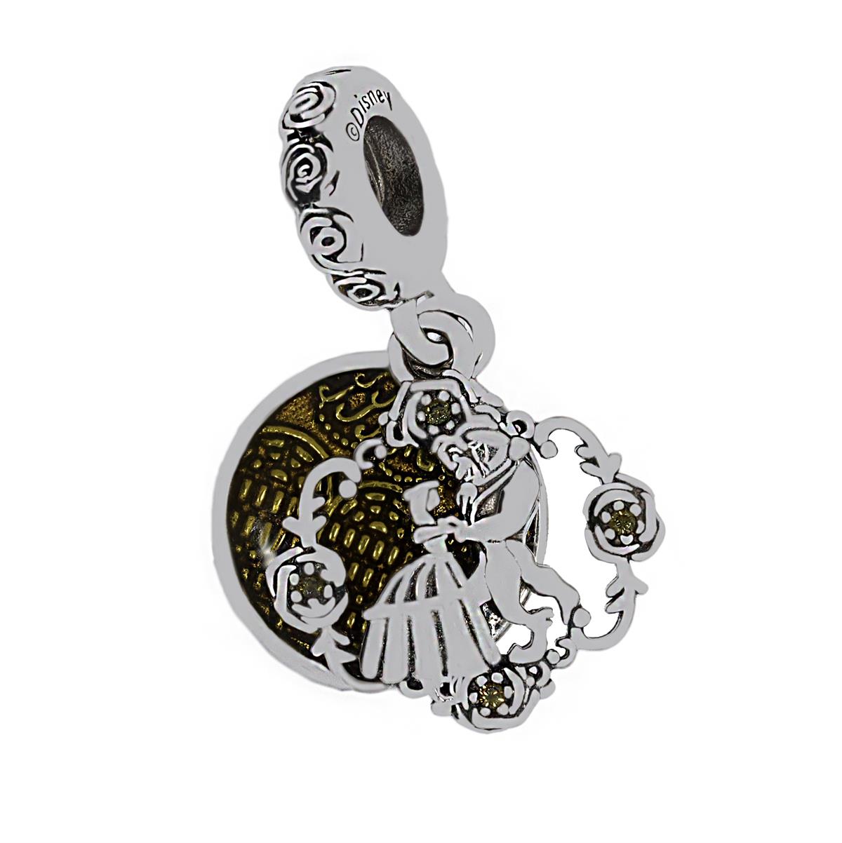 Kadın Güzel ve Çirkin Karakter Model Gümüş Charm