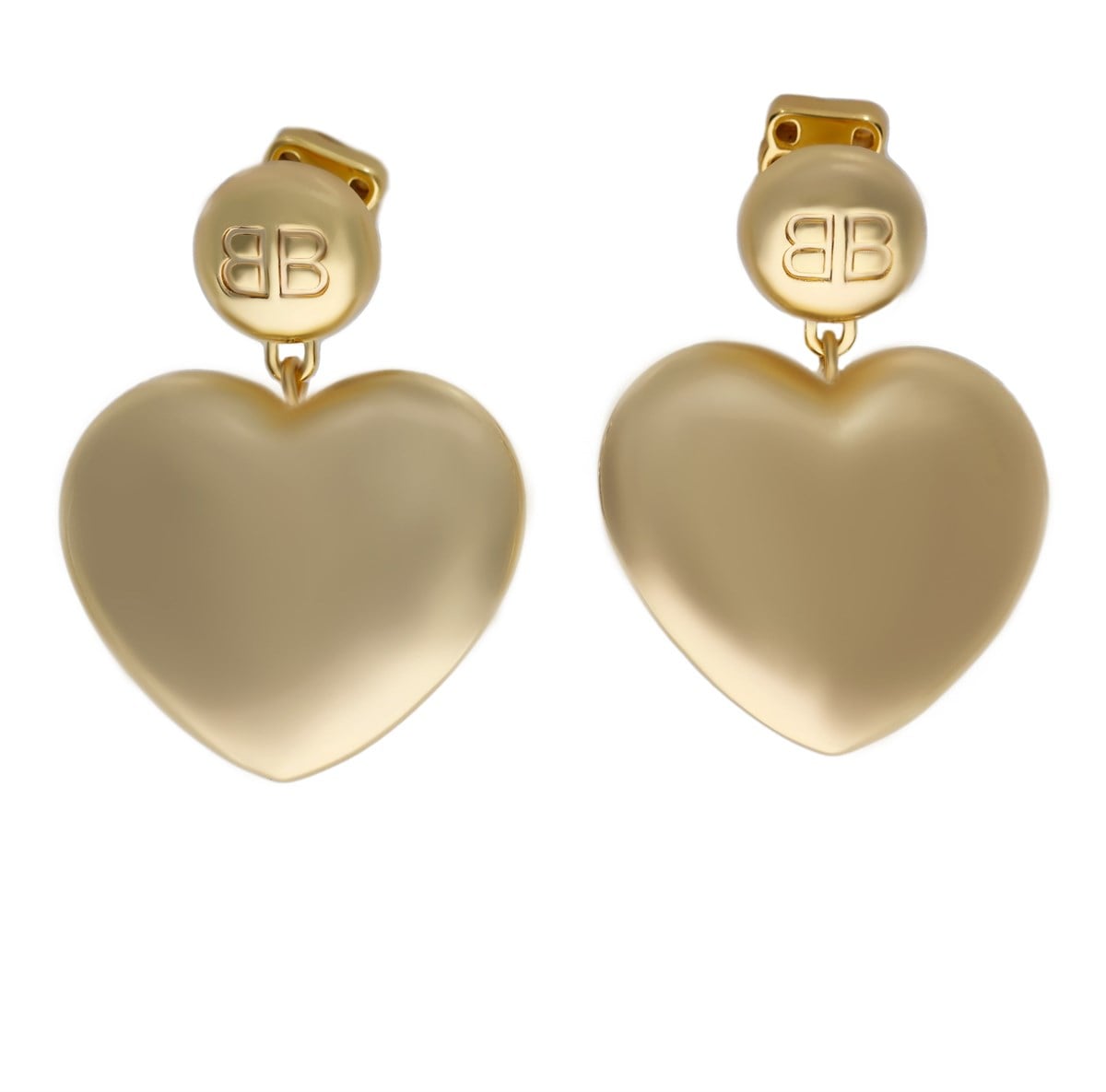 Kadın Kalp Model Çelik Küpe