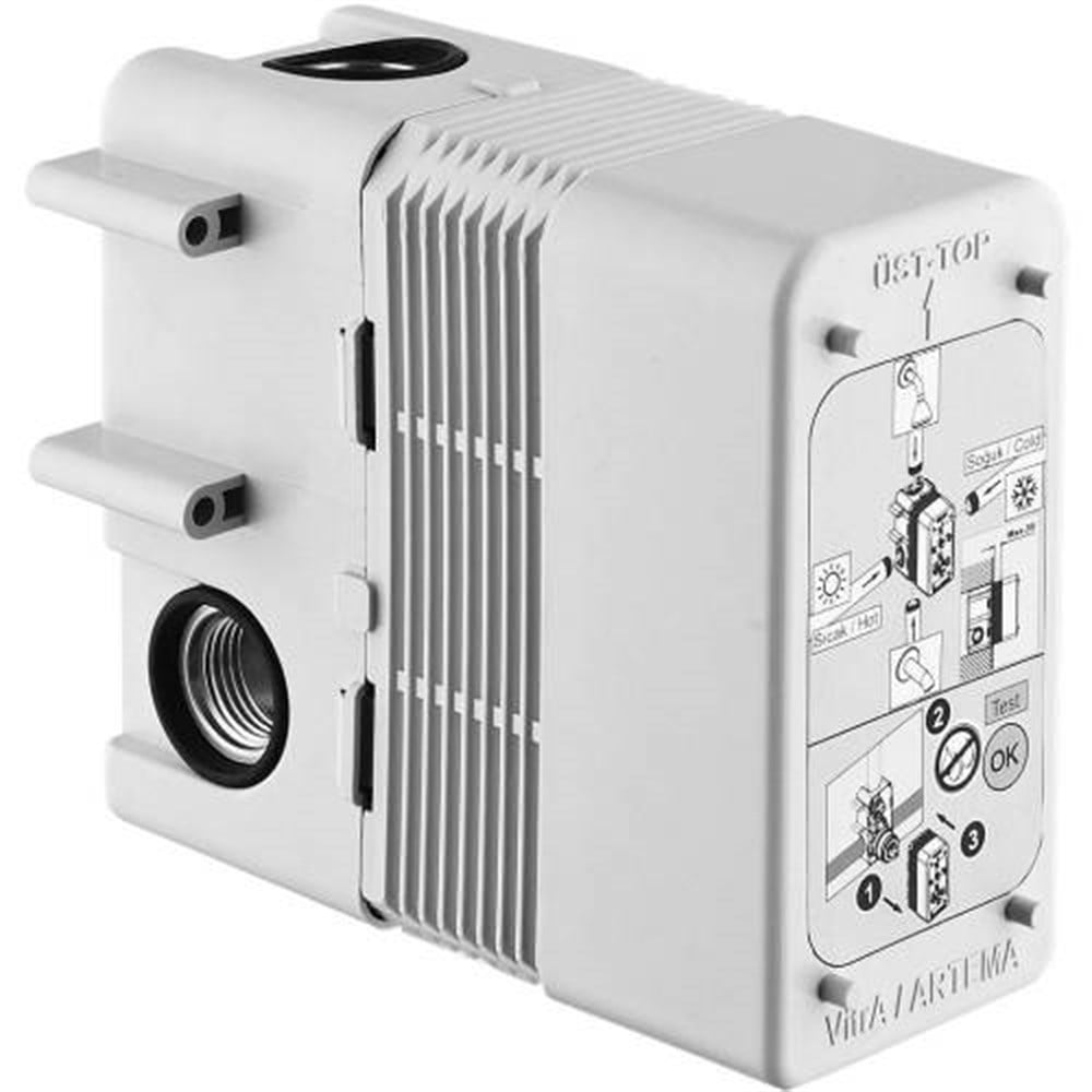 Artema A41949 Ankastre Banyo Bataryası (Sıva Altı Grubu, Minibox)