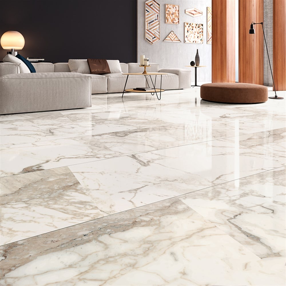 Bien 60x120 Calacatta Oro Yer ve Duvar Seramiği (1 kutu=1.44 m² fiyatı)