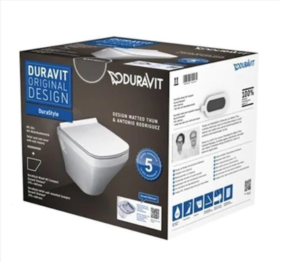 Duravit Durastyle 45363900A1 Asma Klozet Kapak Dahil Özel Kutulu 