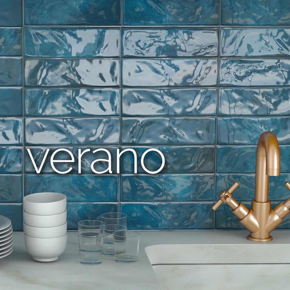 Ege Seramik 10x30 Verano Turkuaz 2.Kalite 
