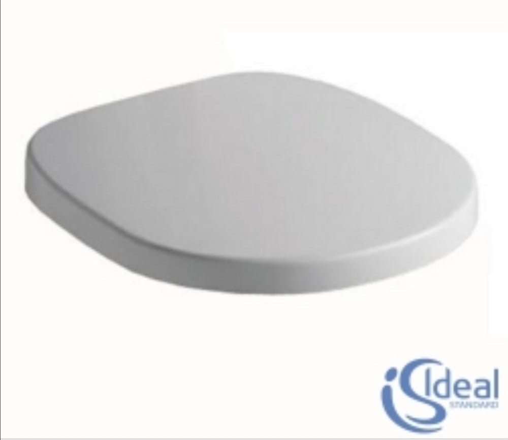 Ideal Standard Z266301 StradaO Yavaş Kapanan Slim Klozet Kapağı, Beyaz