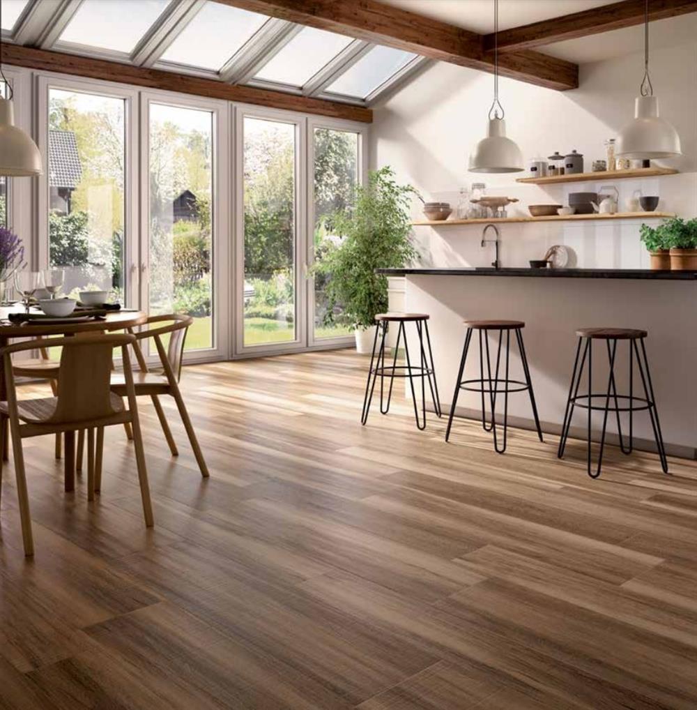 Villeroy & Boch 20x120 Tuxedo Orta Kahve Rek