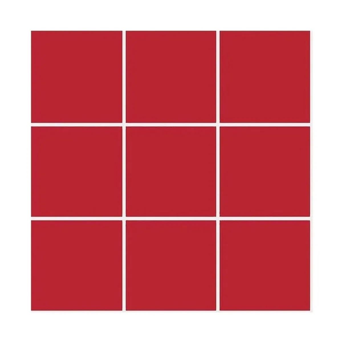 VitrA 10x10 Color RAL 0304050 Tarçın Kırmızı Mozaik Mat K5342004