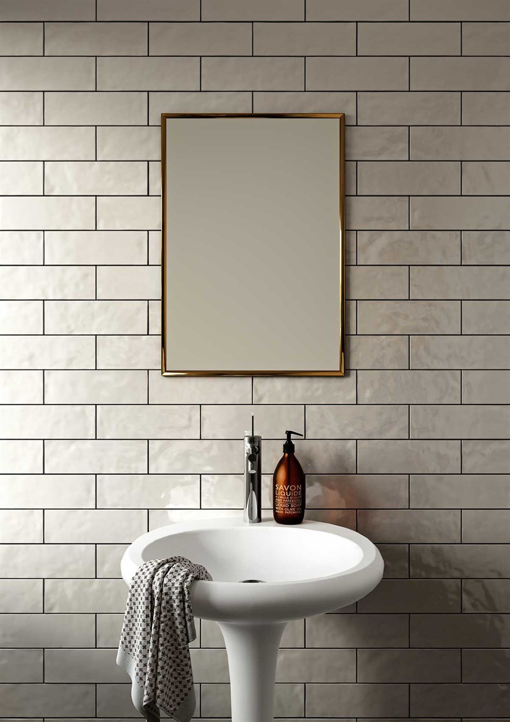 VitrA 10x30 Color RAL 0958010 Açık Vizon Bumpy Parlak