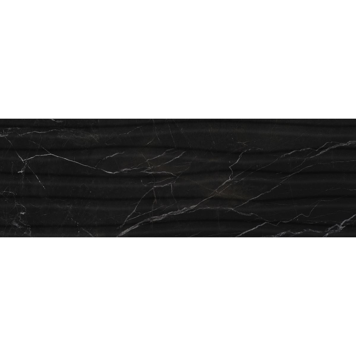 Vitra 30X90 B&W STAR XL YENİ SİYAH DEKOR PARLAK Duvar Seramiği