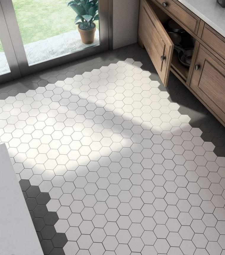 VitrA 8x9 Miniworx RAL 9016 Beyaz Hexagon Mat (NF) K53255380001VTE0