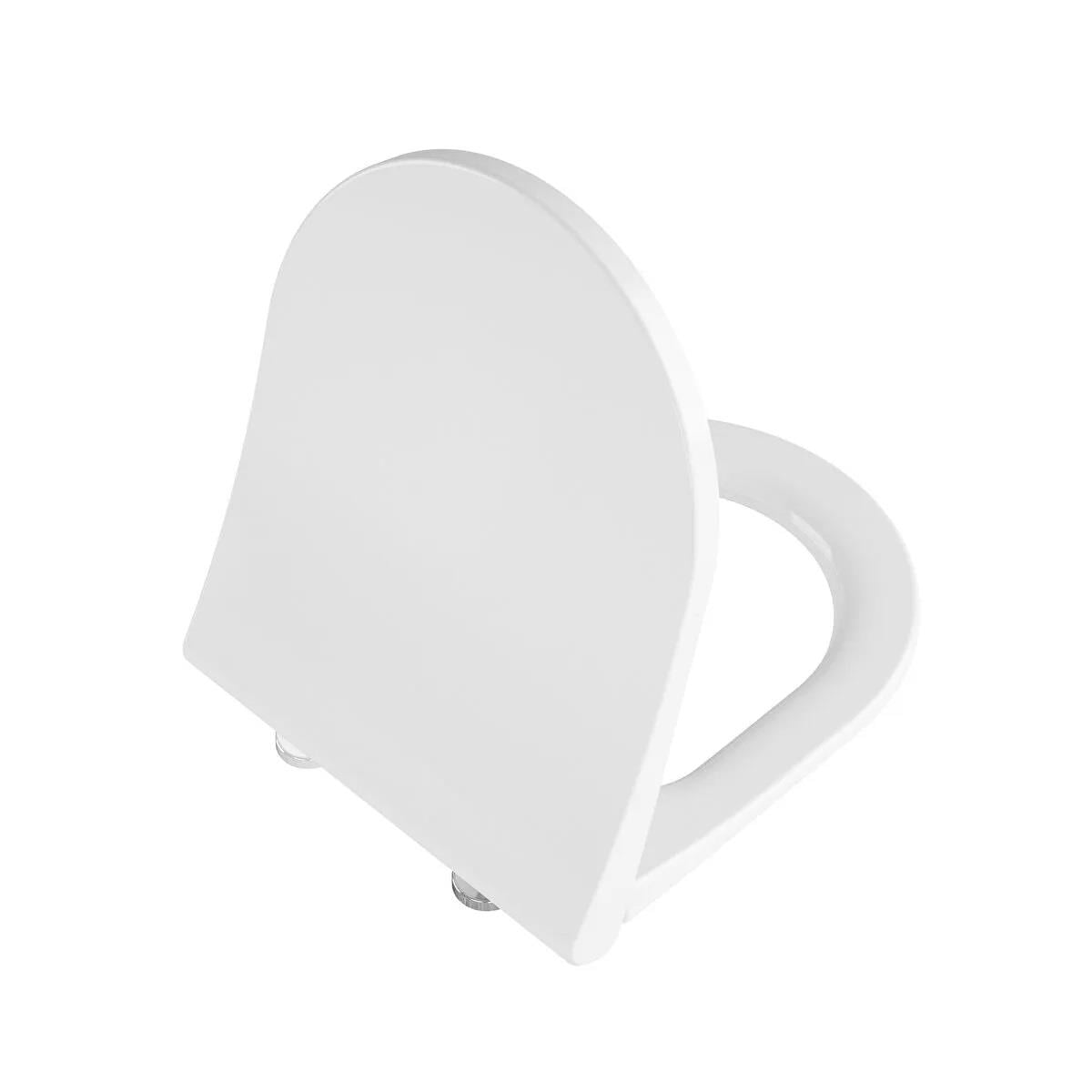 VitrA Integra Klozet Kapağı Slim, Duroplast,Yavaş Kapanır, Metal Menteşeli, Beyaz 131-003-009