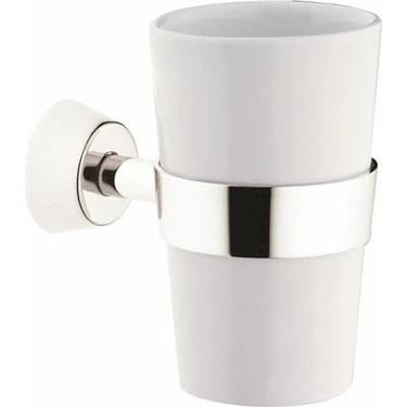 Vitra Matrix Diş Fırçalığı Krom Porselen A44575