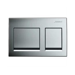 Geberit Alpha25 Kare, Mat Krom 115.045.46.5