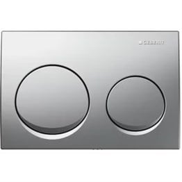 Geberit Alpha25 Yuvarlak, Mat Krom 115.040.46.5