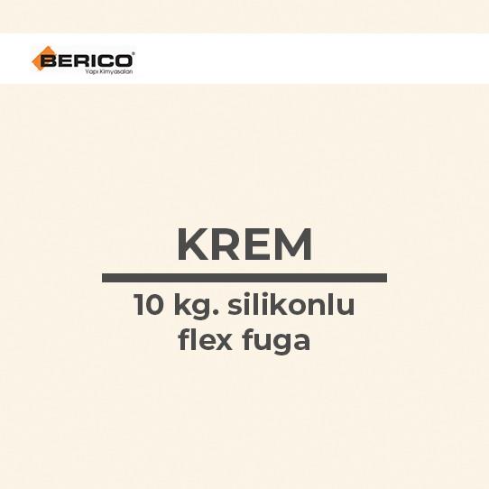 Berico 10Kg Krem Silikonlu Flex Derz Dolgusu