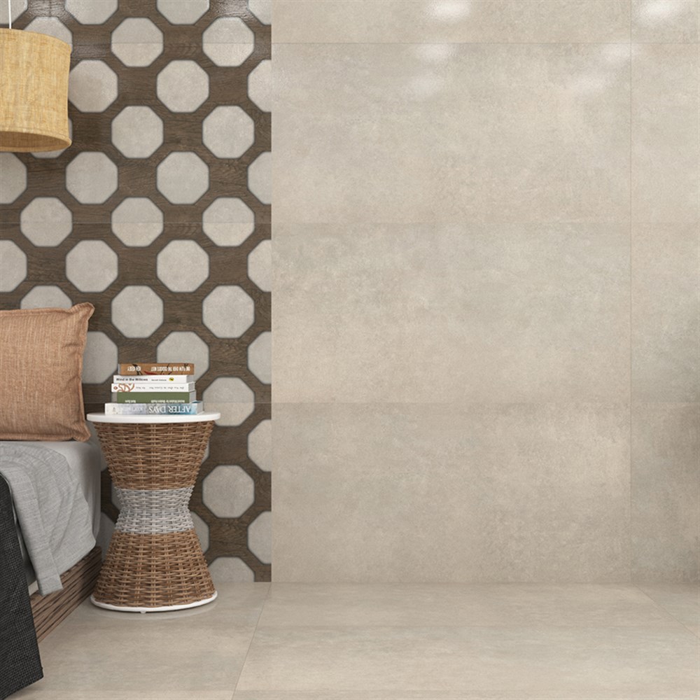 Bien Arcides Bone 60x120 cm Yer ve Duvar Seramiği (1 kutu=1.44 m² fiyatı)