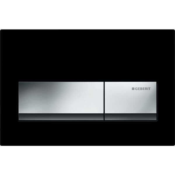 Geberit Alpha50 Kare, Siyah 115.060.DW.1