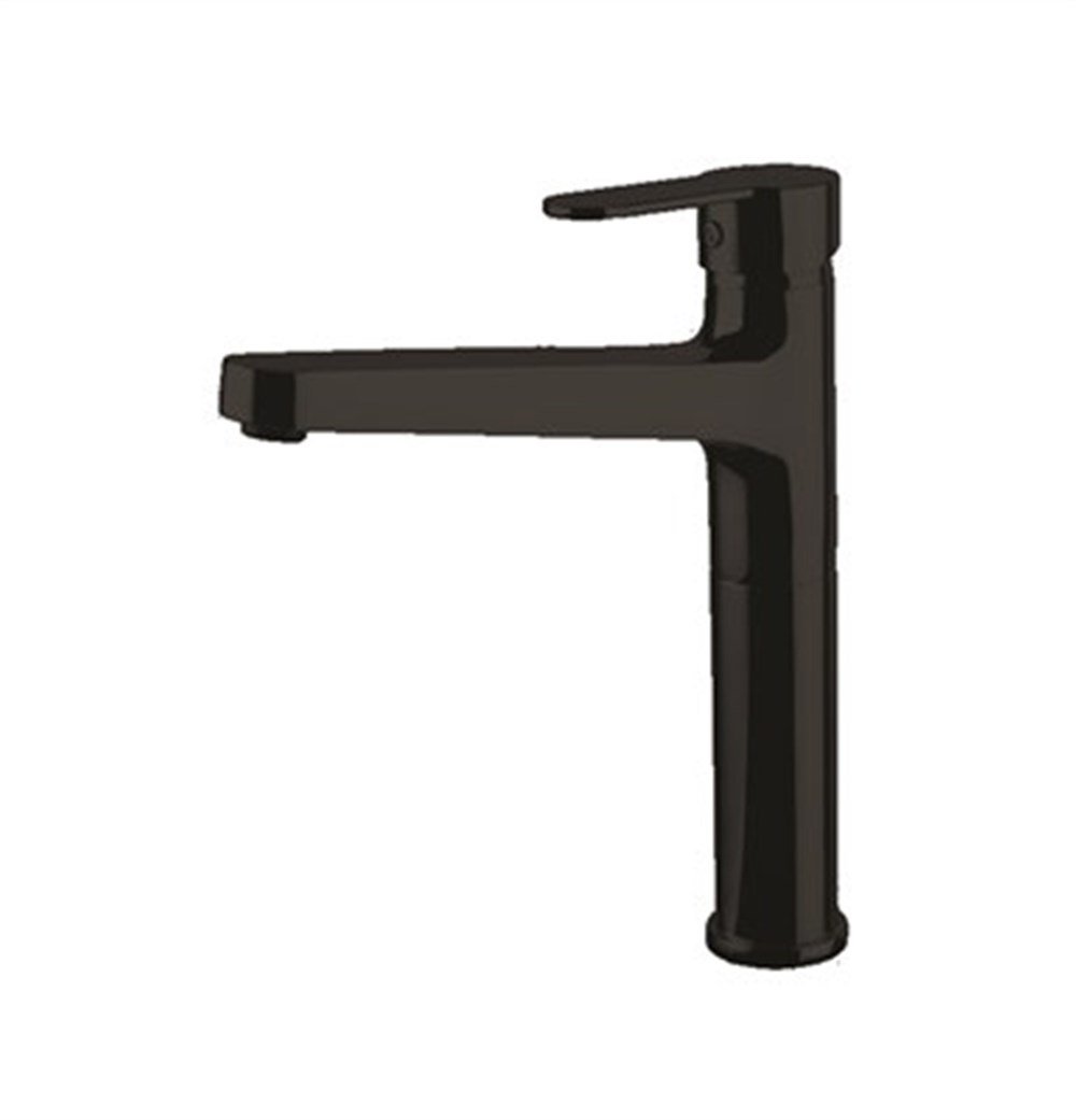 Newarc Domino Çanak Tipi Lavabo Bataryası Siyah 971001B