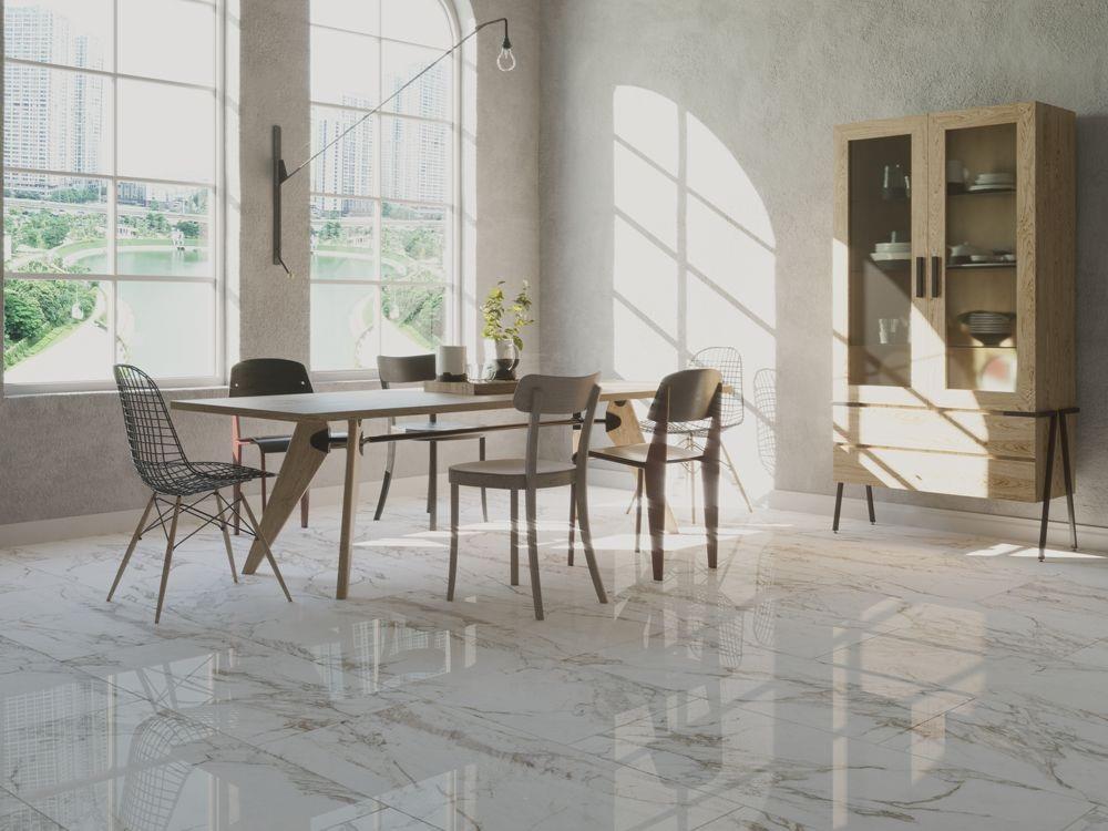 Qua 60x120 Creme Blanc Parlak