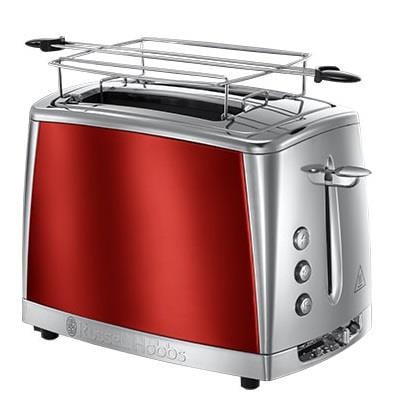 Russell Hobbs Luna Solar Red 2 Dilim Kapasiteli Ekmek Kızartma Makinesi