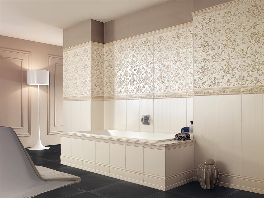 Villeroy & Boch 30X90 La Diva İnci Dekor Mat