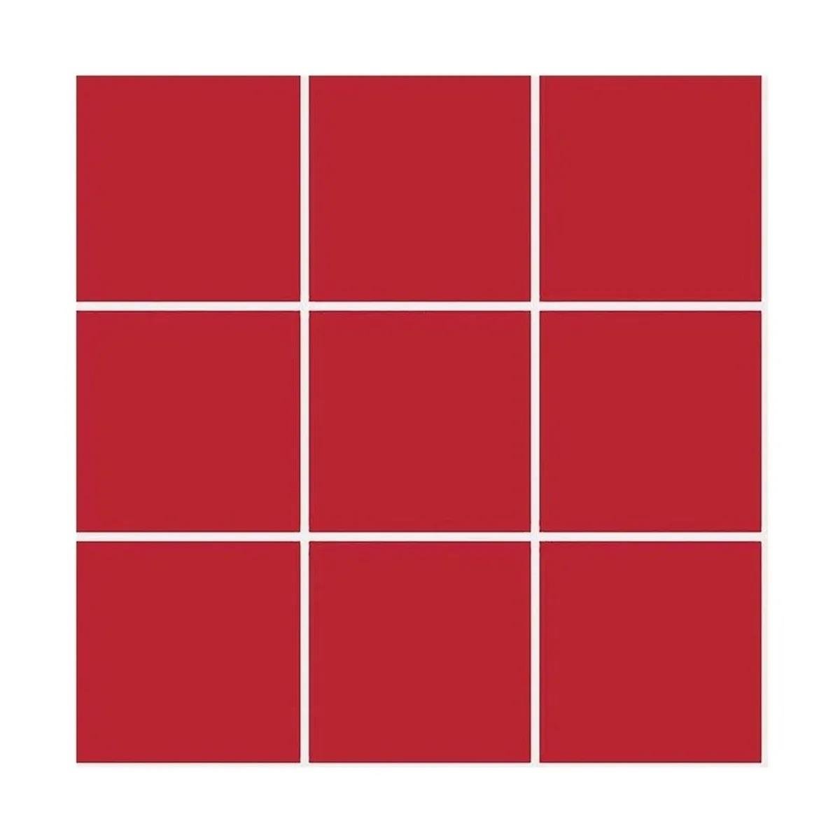 VitrA 10x10 Color RAL 0304050 Tarçın Kırmızı Mozaik Mat K5342004