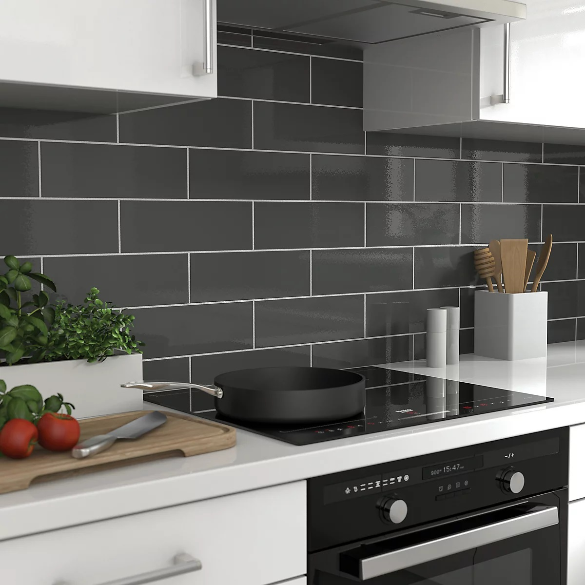 VitrA 10x30 Ral 0005500 Metro Gri Parlak