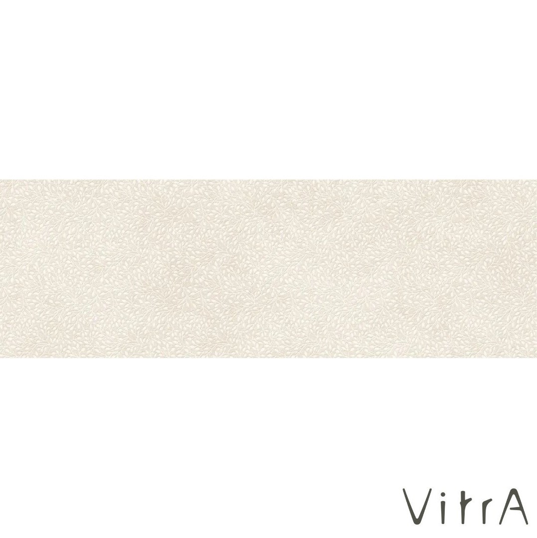 VitrA 30X90D Set7.0 Beyaz Yaprak Dekor Mat 8R K953253R0001VTET Duvar Seramiği
