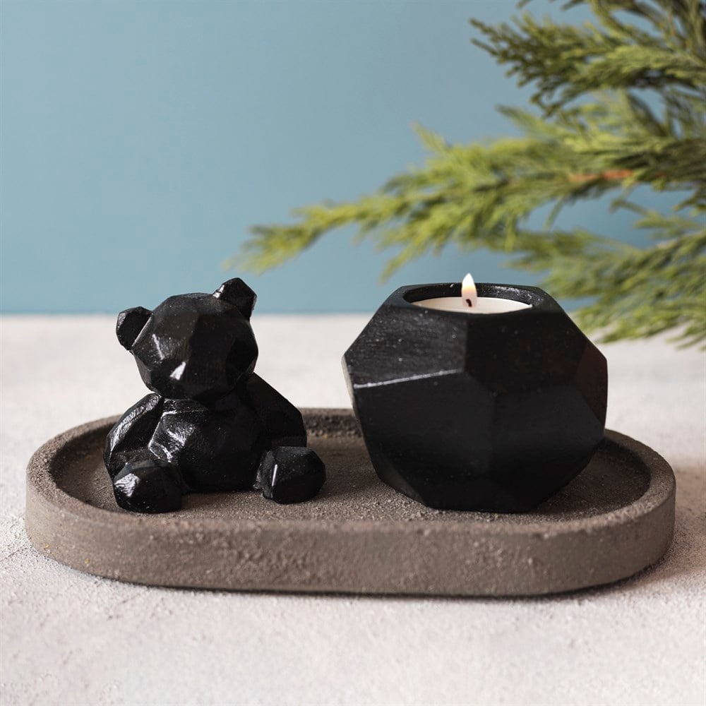 Köşeli Ayı Mumluk Seti