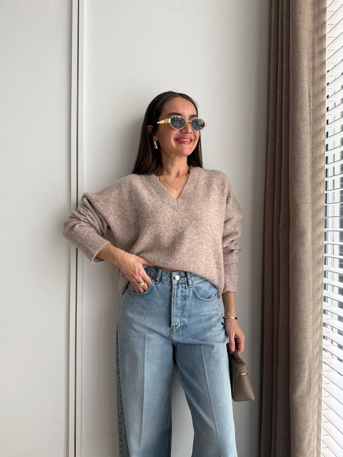 Vizon V Yaka Yumoş Kazak 75400