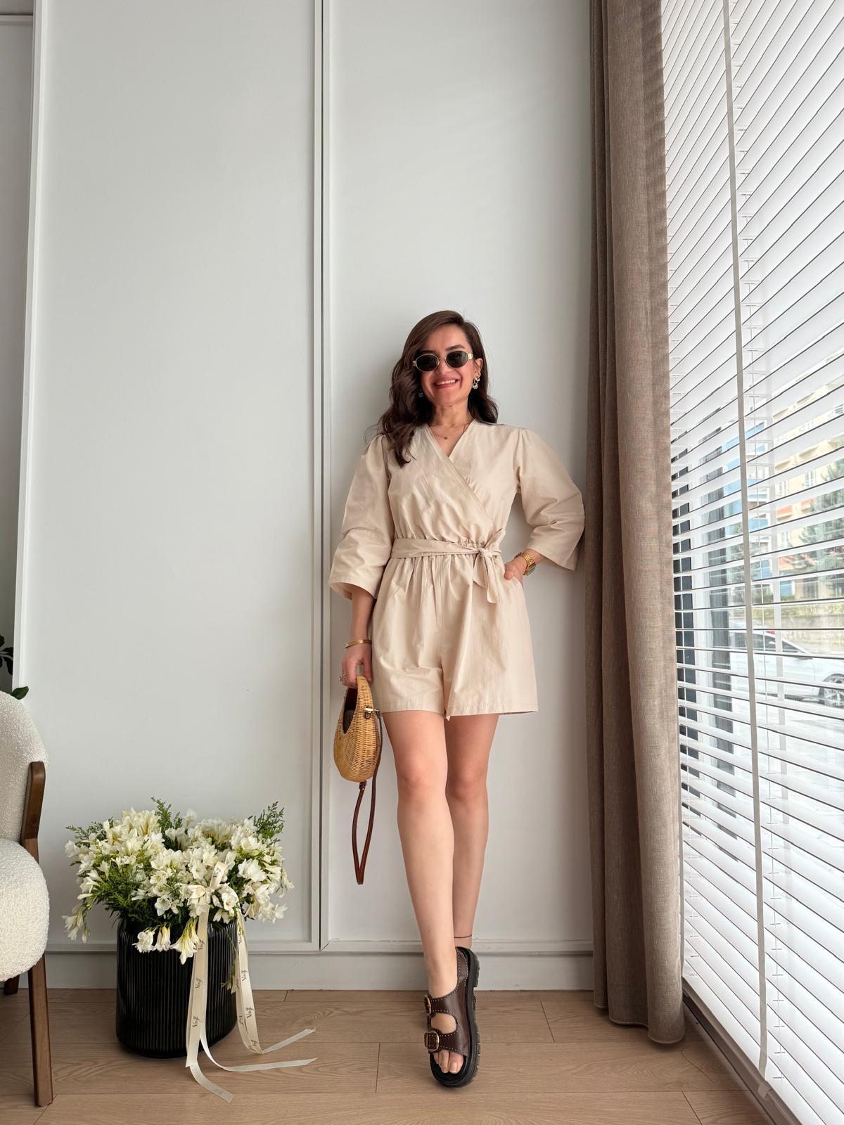 Bej Balon Kol Tulum 36130