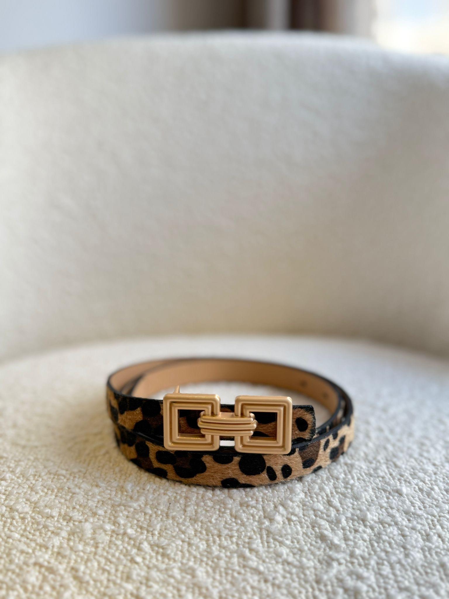 Camel Gold Tasarım Tokalı Kemer SB11