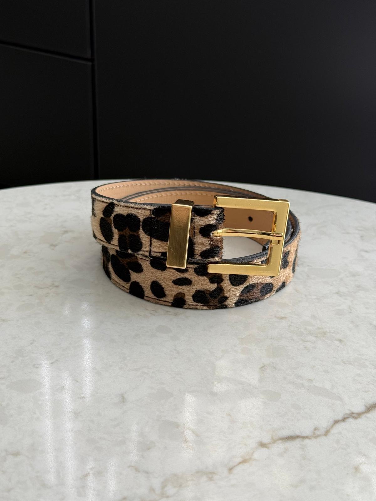 Camel Gold Tokalı Köşeli Klasik Kemer SB01