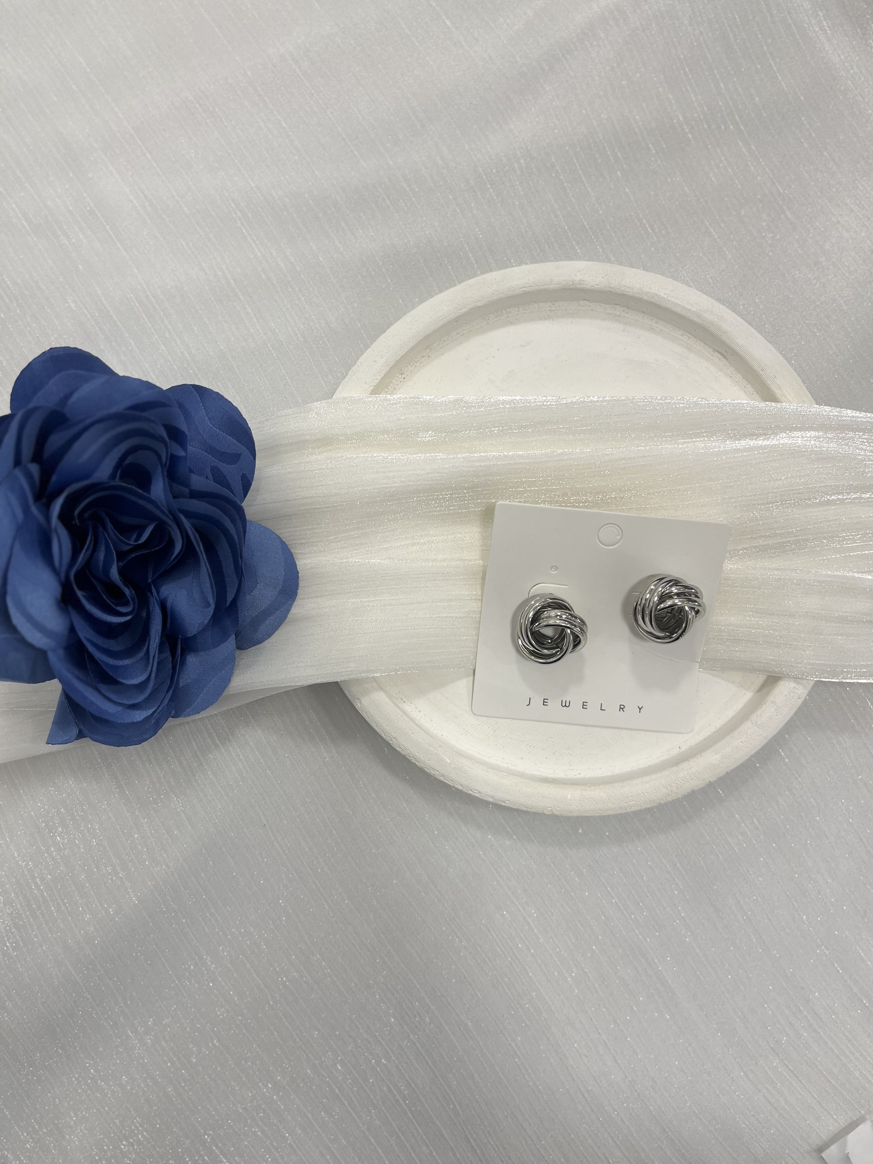 Gümüş Burgu Model Küpe KP62