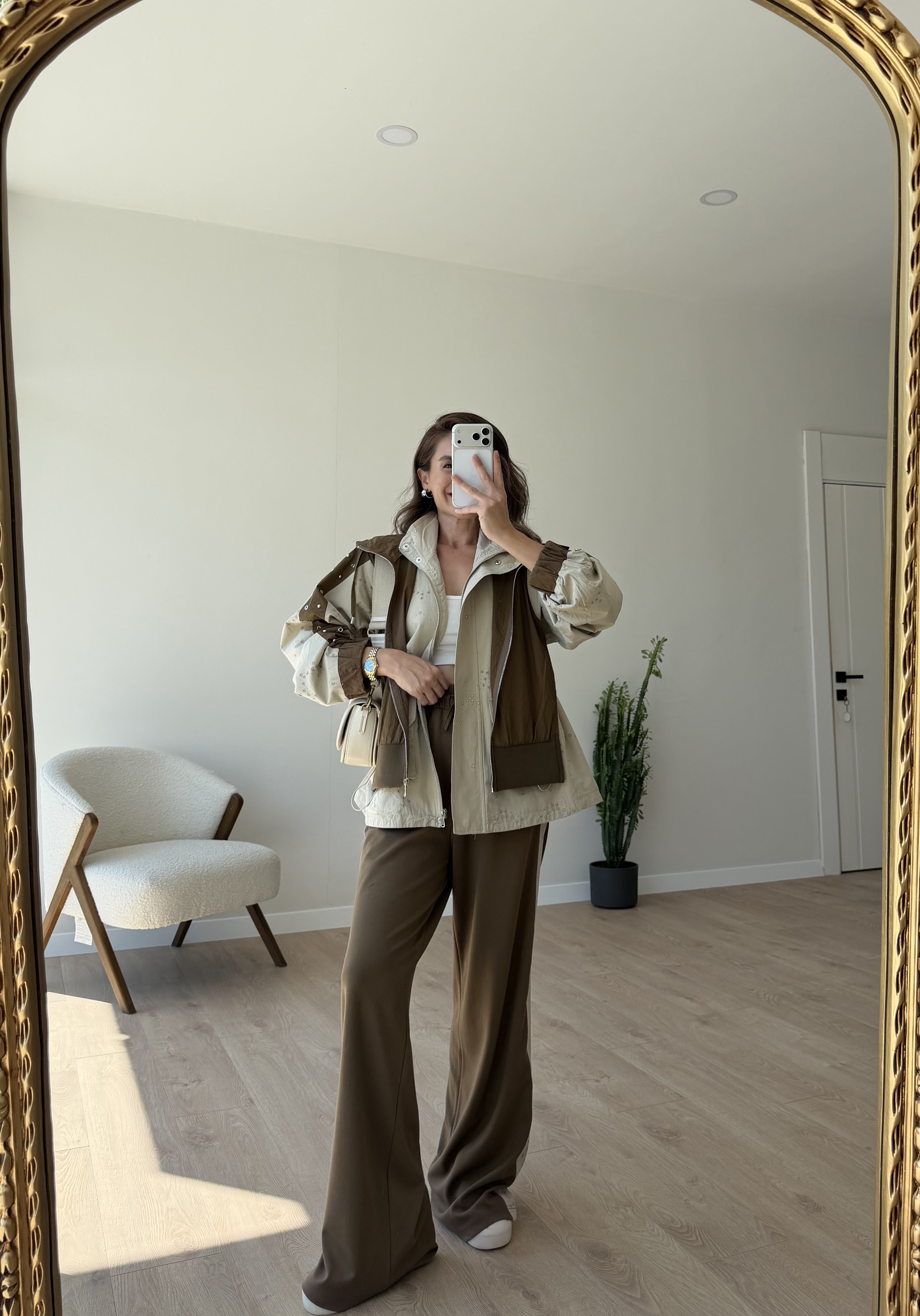 Kahve rengi Fisto Model Paraşüt Detay Takım 37650