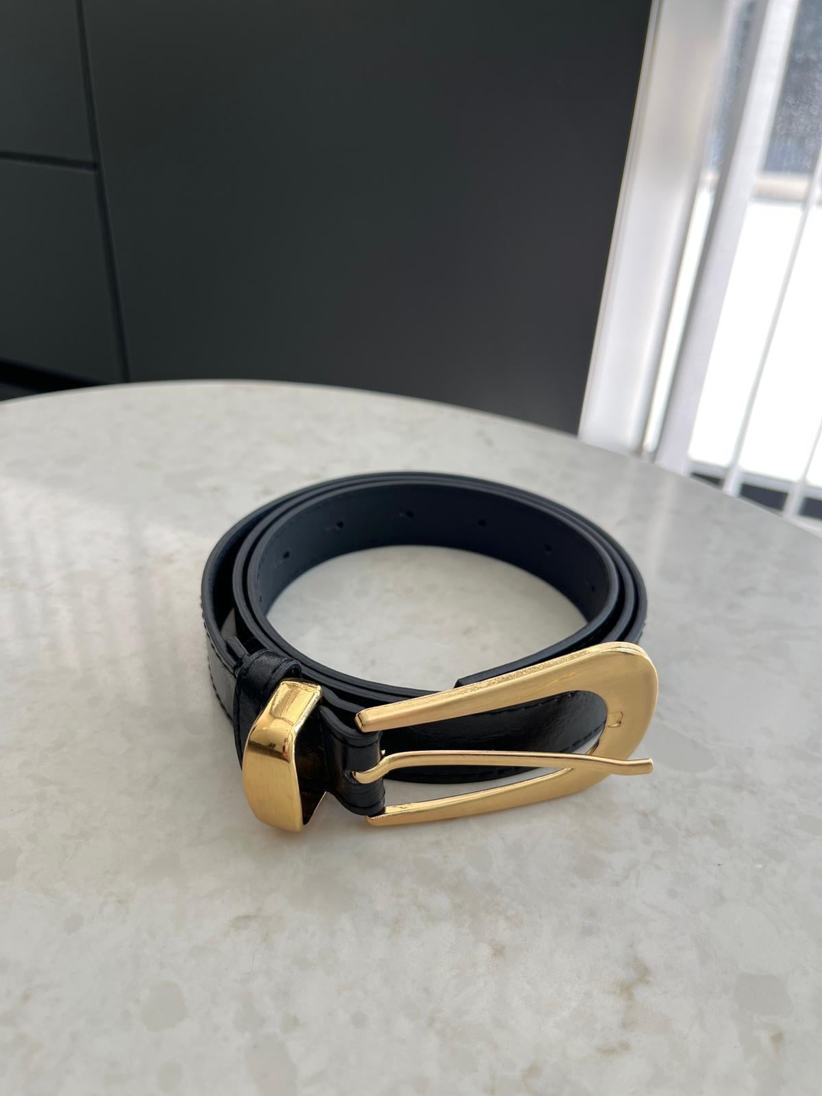 Siyah Gold Tokalı Özel Seri Kemer SB60