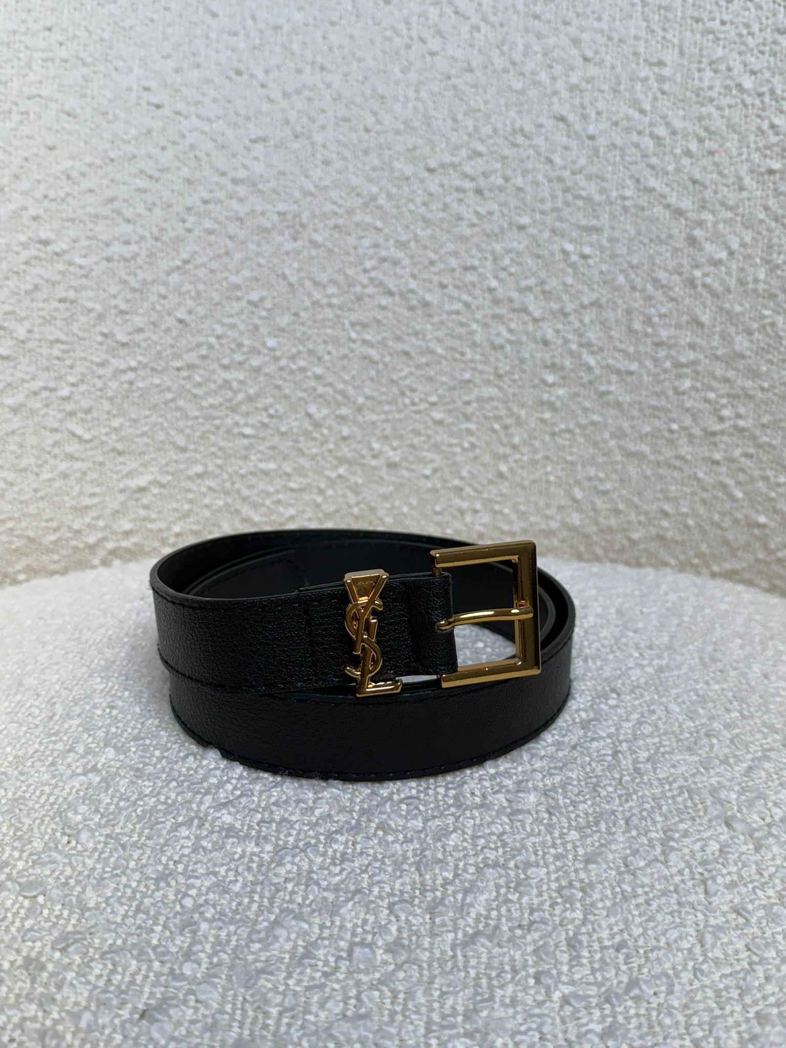 Siyah Gold Tokalı YSL Kemer SB25
