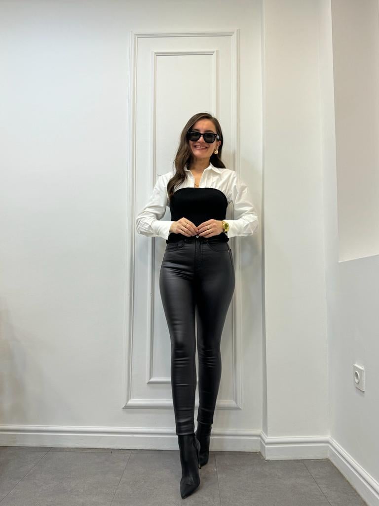 Siyah Premıum Mumlanmış Sknny Jean 2158