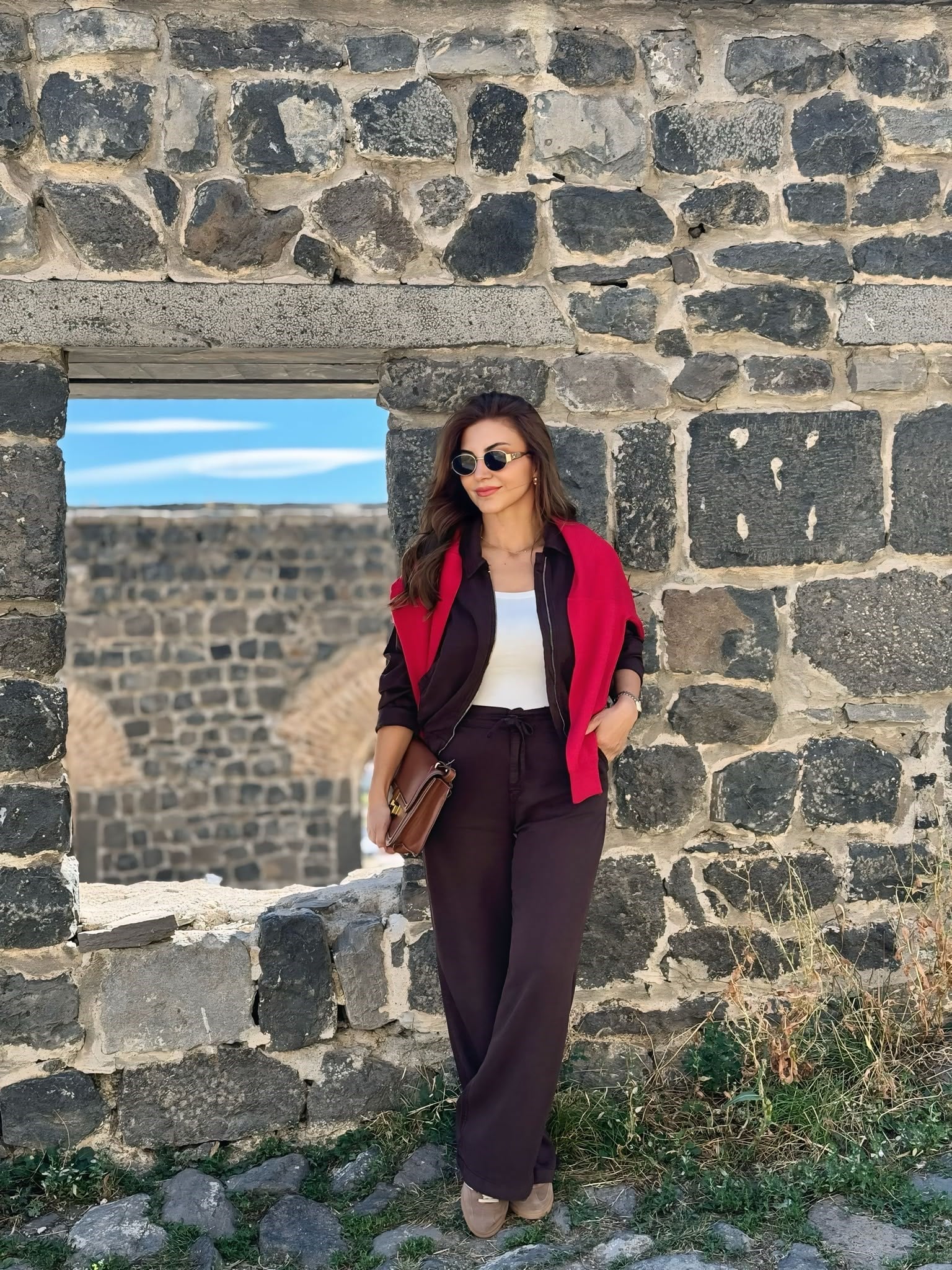 Kahve %100 Pamuklu Tensel Kumaş Ceket Pantolon Takım 3232